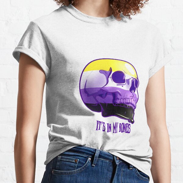 Nonbinary Pride: It's In My Bones Classic T-Shirt