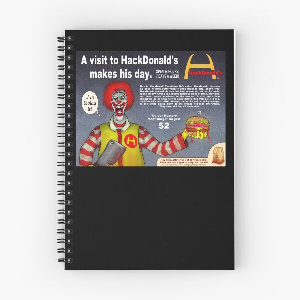 Item preview, HackDonald's designed and sold by MalcolmKirk.