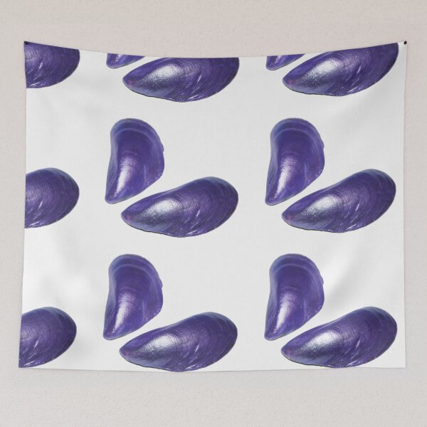 Item preview, Shiny Purple Mussel Shells designed and sold by Niina  Niskanen.