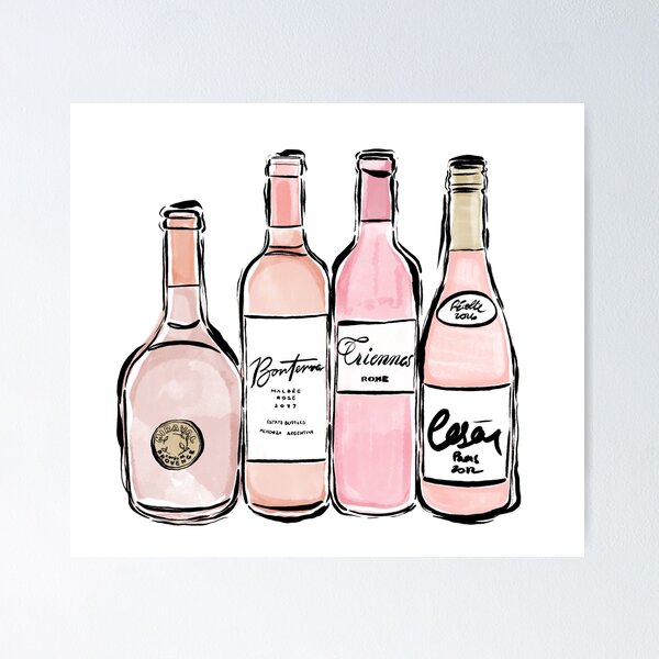 Artikel-Vorschau von Roséwein Druck, designt und verkauft von Arianna Gallardo.