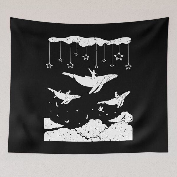 Item preview, Fairytale whale underwater design designed and sold by alwe-designs.