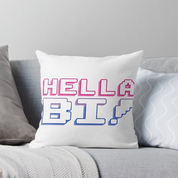 Item preview, hella bi! designed and sold by ohnoballoons.