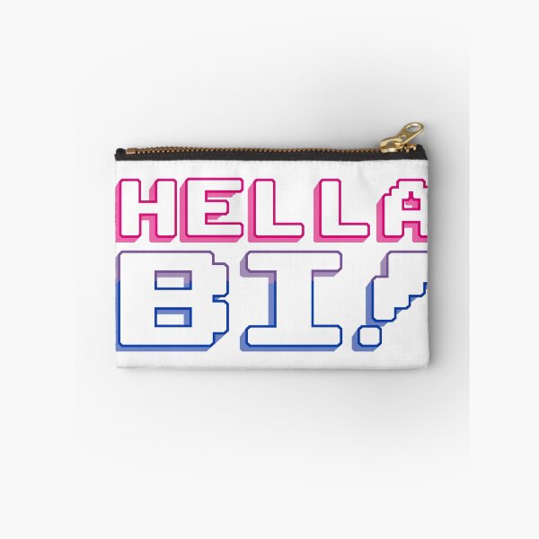 Item preview, hella bi! designed and sold by ohnoballoons.