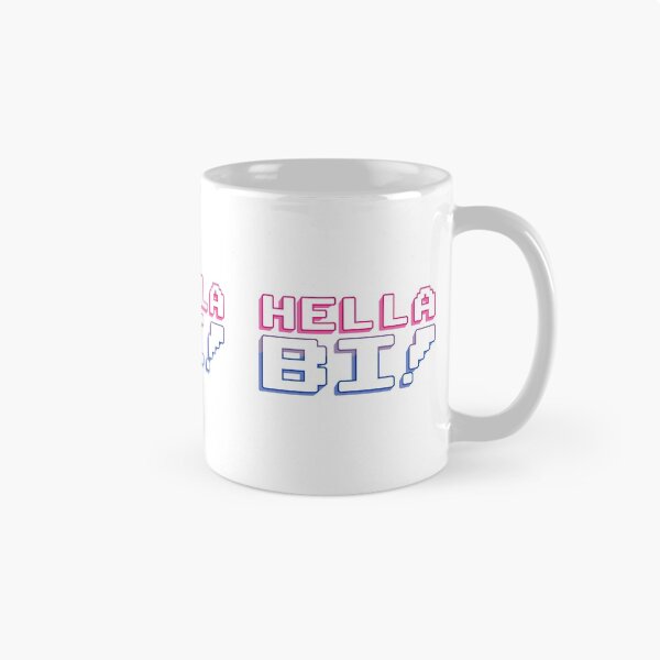Item preview, hella bi! designed and sold by ohnoballoons.