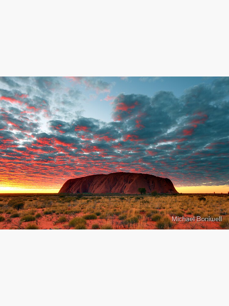 Ayers Rock (Uluru) Sunrise, Australia by Chockstone