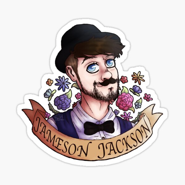 Ego Flowers Jameson Jackson Sticker