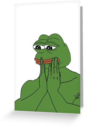Pepe the frog birthday card Pepe the frog birthday card