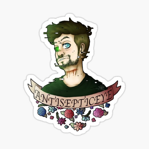 Ego Flowers Antisepticeye Sticker