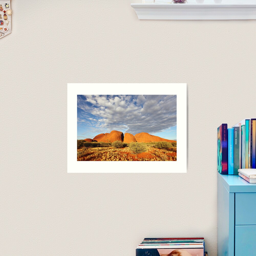The Olgas (Kata Tjuta), Sunset, Australia Art Print