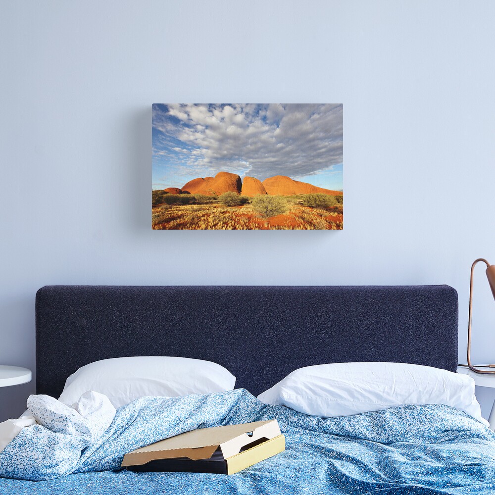 The Olgas (Kata Tjuta), Sunset, Australia Canvas Print