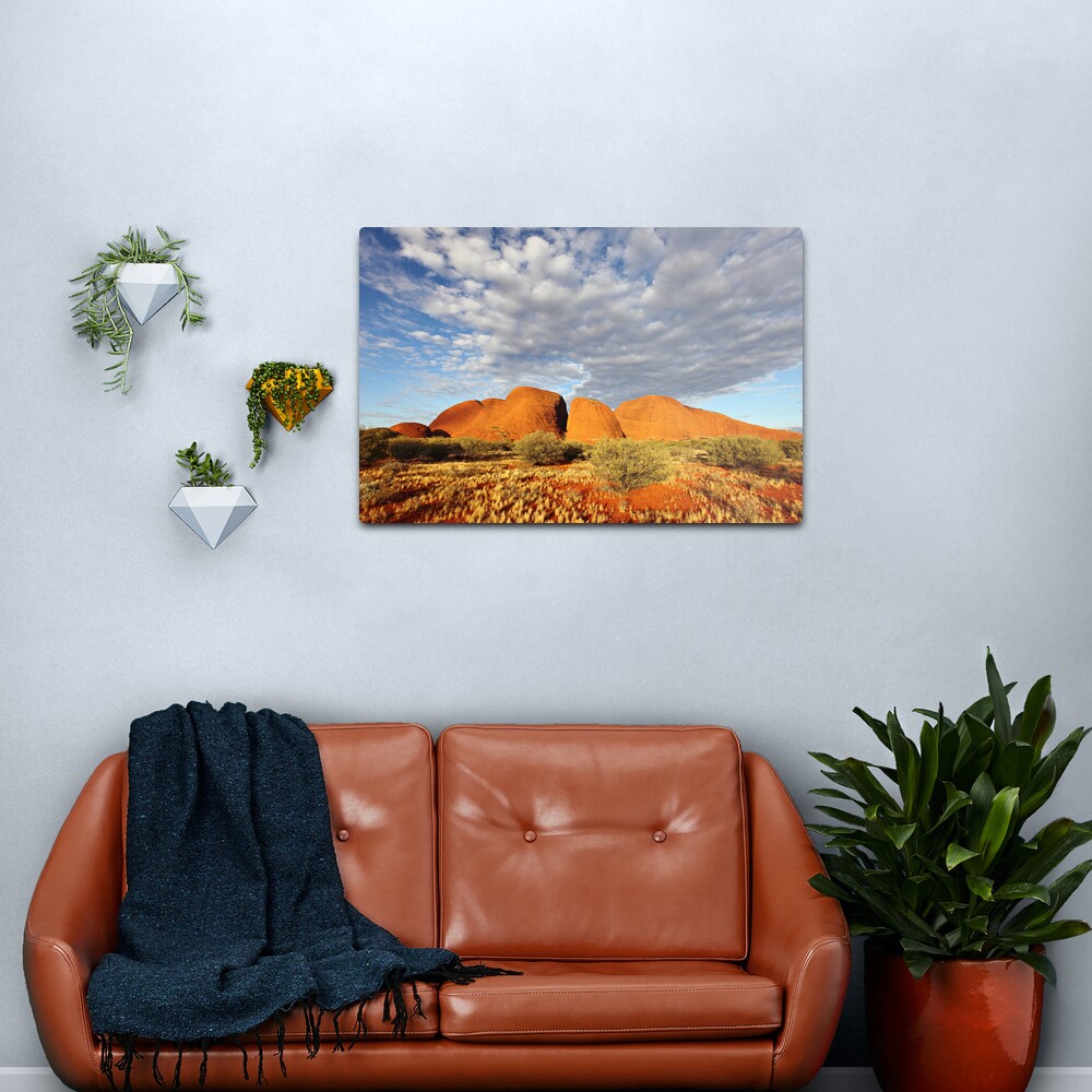 The Olgas (Kata Tjuta), Sunset, Australia Metal Print