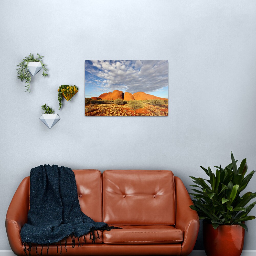 The Olgas (Kata Tjuta), Sunset, Australia Metal Print