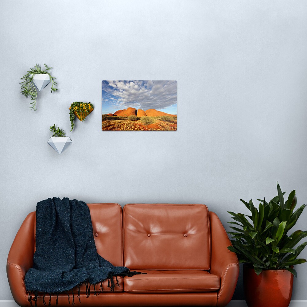 The Olgas (Kata Tjuta), Sunset, Australia Metal Print