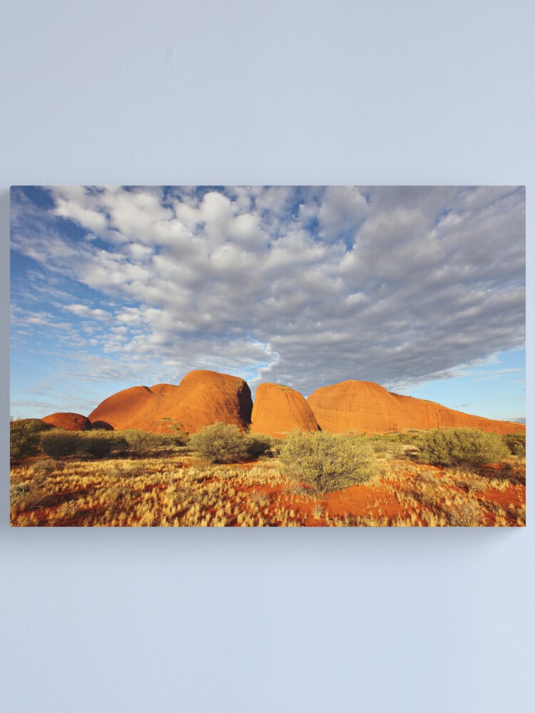 Alternate view of The Olgas (Kata Tjuta), Sunset, Australia Canvas Print