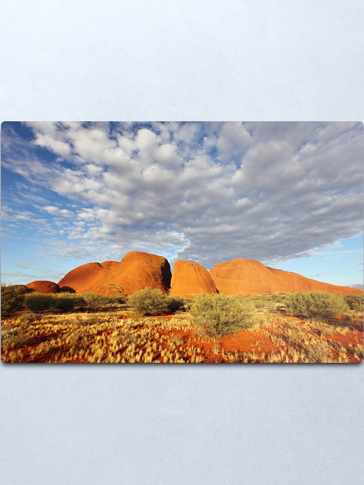 Alternate view of The Olgas (Kata Tjuta), Sunset, Australia Metal Print