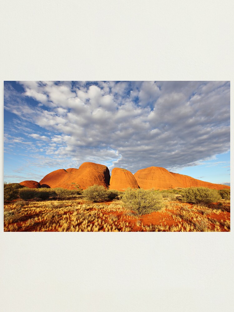 Alternate view of The Olgas (Kata Tjuta), Sunset, Australia Photographic Print