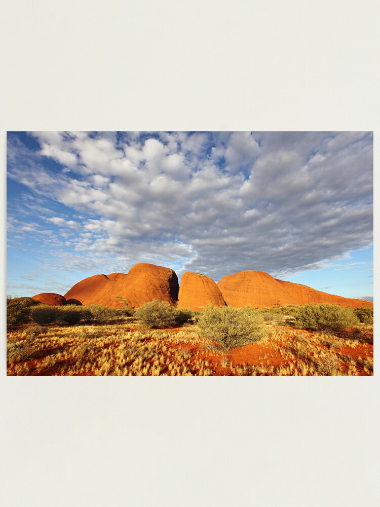 Alternate view of The Olgas (Kata Tjuta), Sunset, Australia Photographic Print