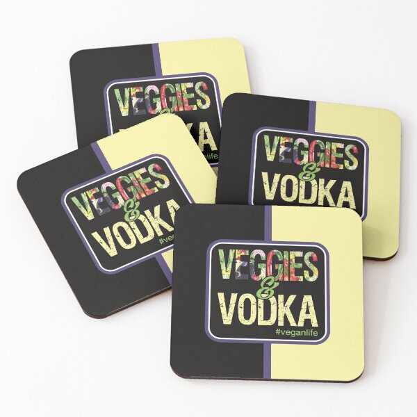 Item preview, Veggies & Vodka #veganlife designed and sold by NoBonesLife.
