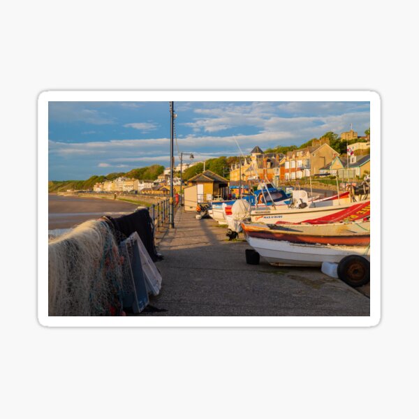 Filey Coble Landing Sticker