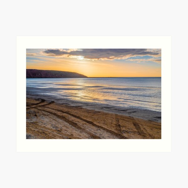 Filey Brigg Art Print