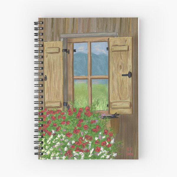 Item preview, Window Box Flowers  designed and sold by EllieTaylorArt.