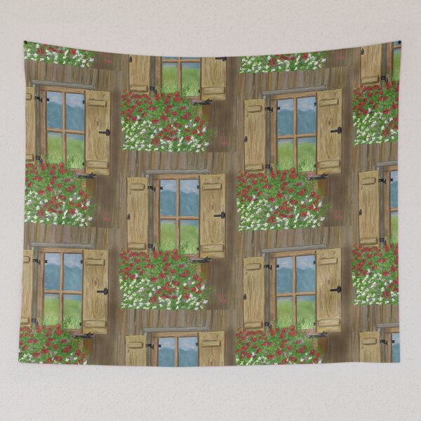 Item preview, Window Box Flowers  designed and sold by EllieTaylorArt.