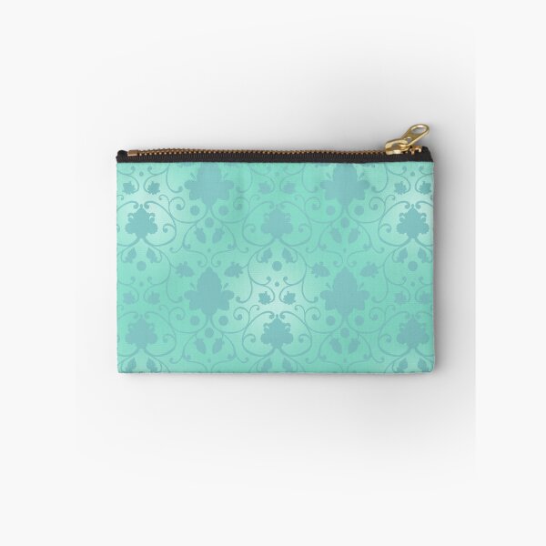 Item preview, Delicate pattern on a turquoise and blue background designed and sold by fiolika.