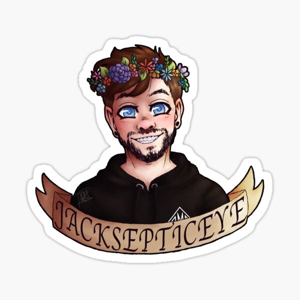 Ego Flowers Jacksepticeye Sticker