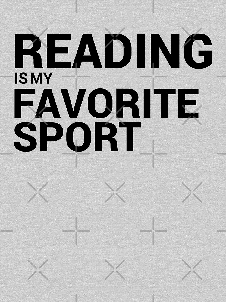 Thumbnail 7 of 7, Essential T-Shirt, Reading is my Favorite Sport designed and sold by William Pate.