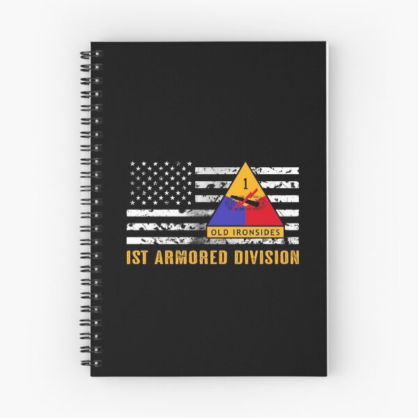 Item preview, 1st Armored Division (Distressed Flag) designed and sold by Jared Davies.