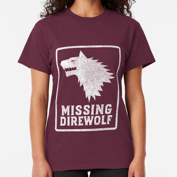 Missing Direwolf Classic T-Shirt