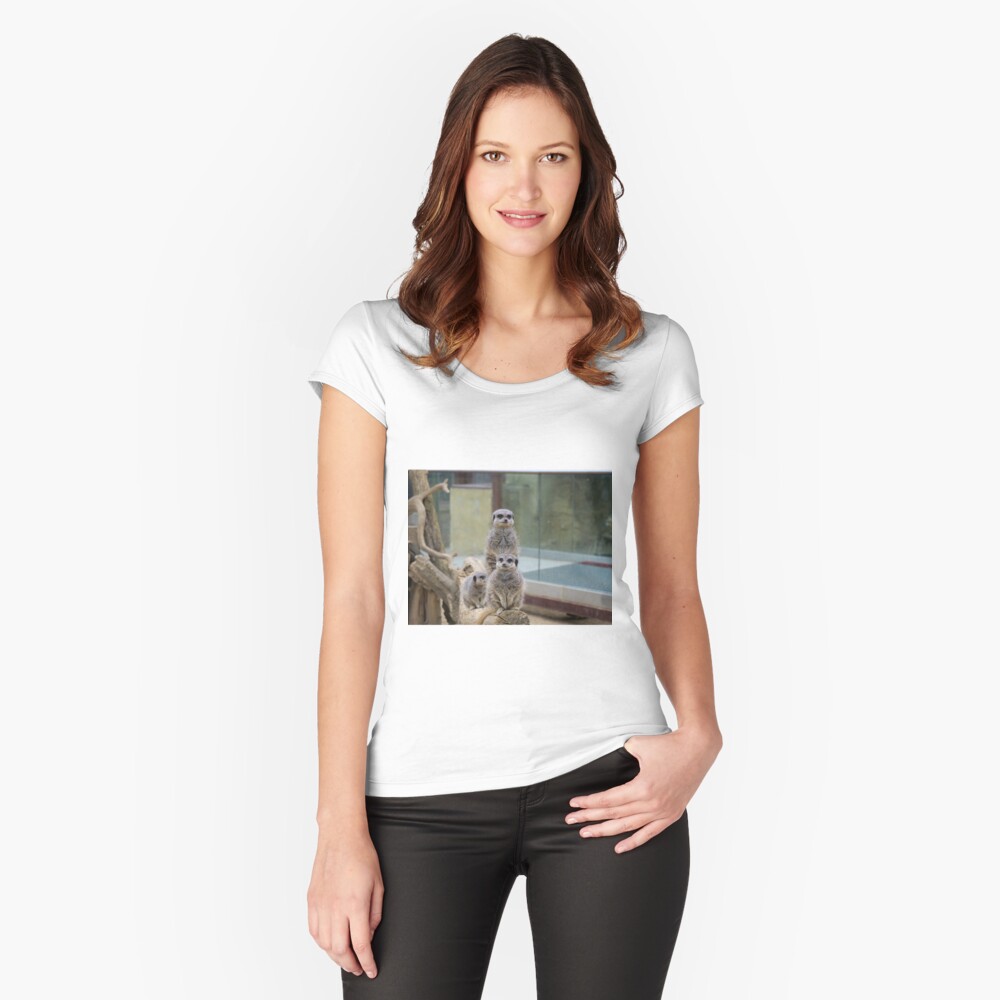 Item preview, Fitted Scoop T-Shirt designed and sold by santoshputhran.