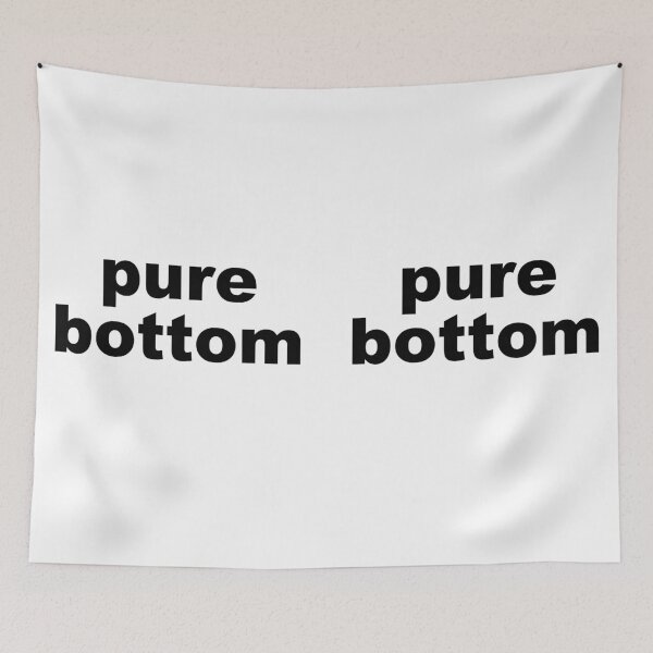 Item preview, Pure Bottom (White) designed and sold by gayhedonist.
