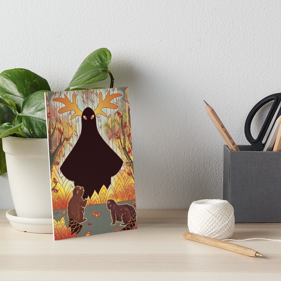 Item preview, Art Board Print designed and sold by Roucky.