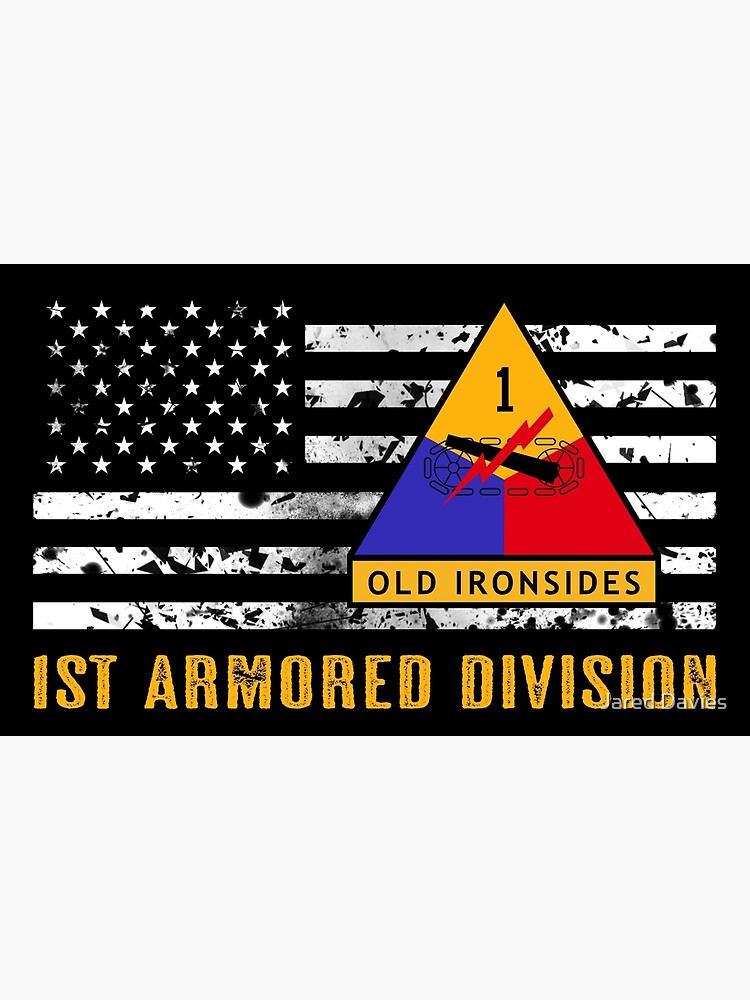 1st armored division playing cards