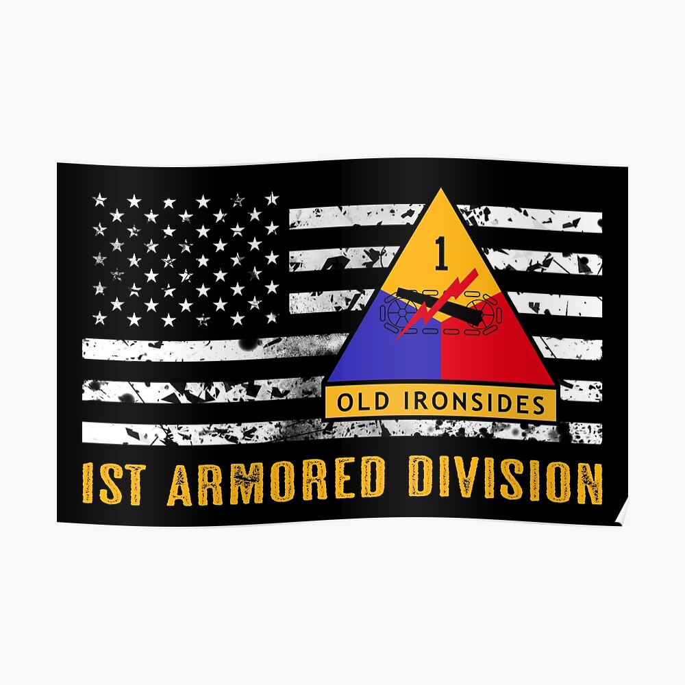 1st armored division flag