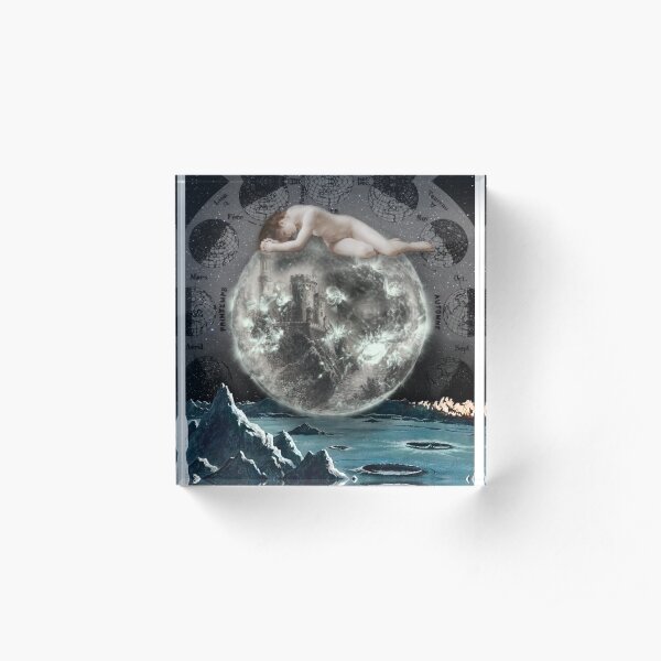 You Said I Killed You--Haunt Me, Then. Acrylic Block