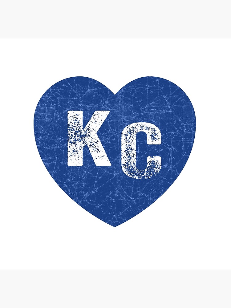 Royal Blue KC Blue Heart Kansas City Hearts I Love Kc heart Kansas city KC Face mask Kansas City facemask by kcfanshop
