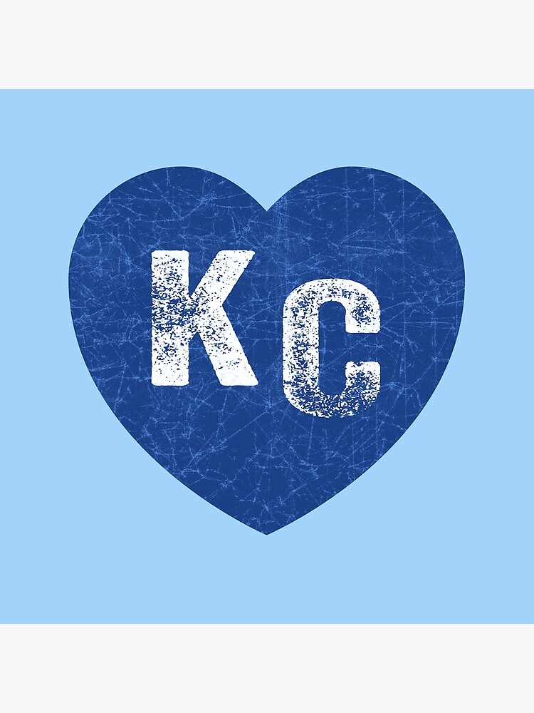 Royal Blue KC Blue Heart Kansas City Hearts I Love Kc heart Kansas city KC Face mask Kansas City facemask by kcfanshop