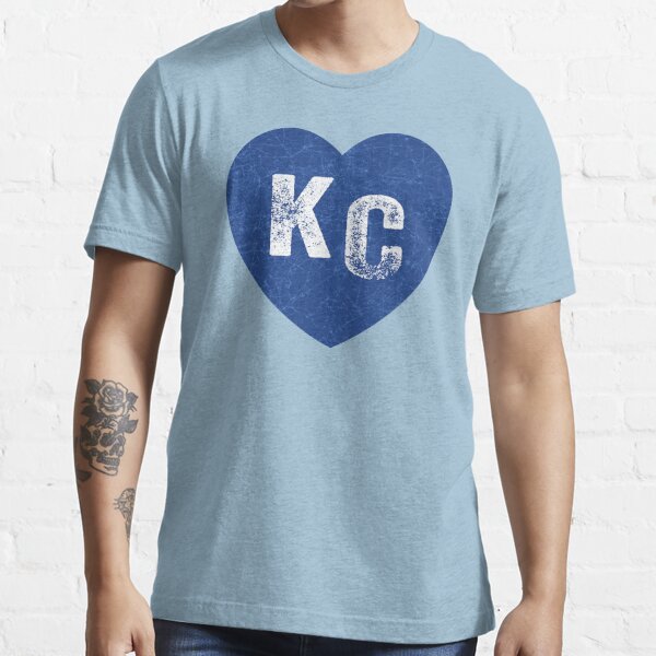 I Love Kansas City Heart KC T-Shirt Essential T-Shirt for Sale by  BaseLance