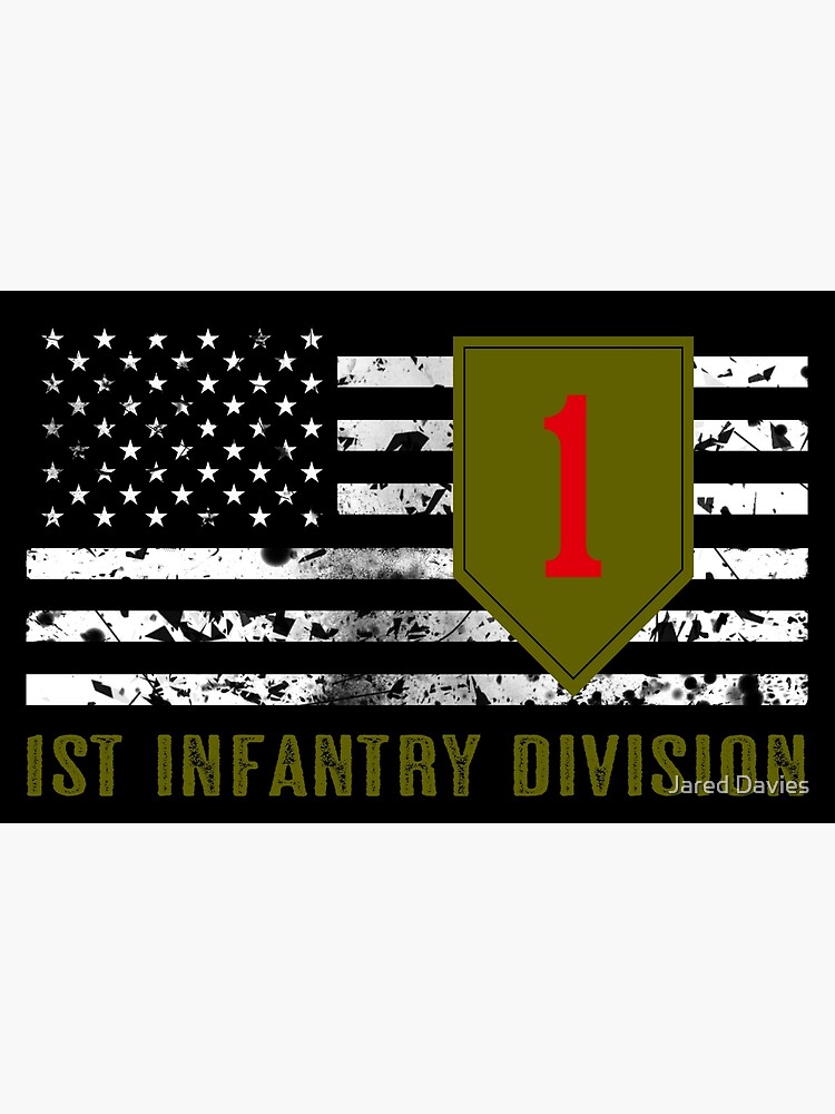 1st Infantry Division (Distressed Flag) by MilitaryCandA