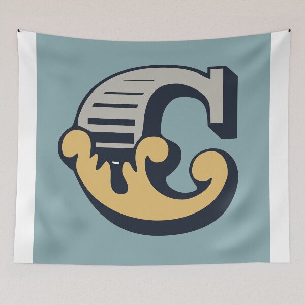 Item preview, 'The Letter C' Design Motif designed and sold by Dominic Joyce.