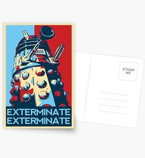 EXTERMINATE Hope Postcards