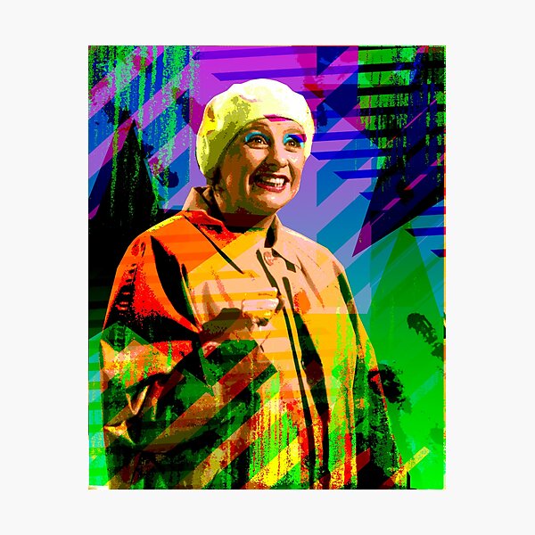 Queen Of Comedy Photographic Print