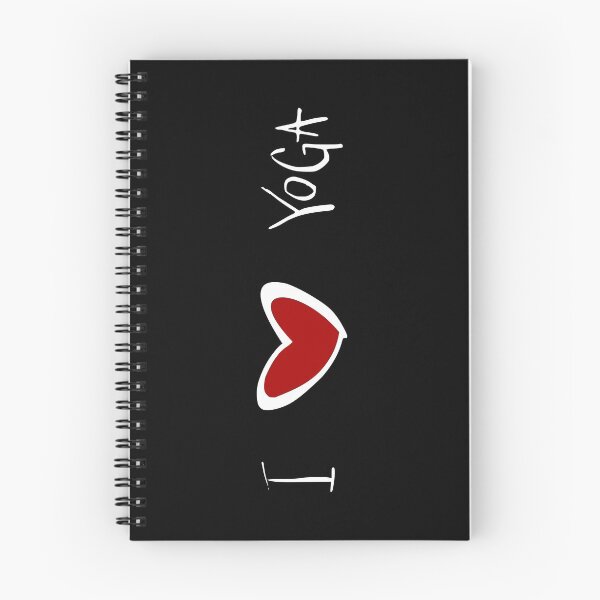 Item preview, i love yoga heart designed and sold by TShirtsByMs.