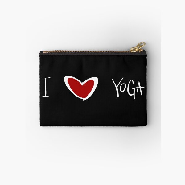 Item preview, i love yoga heart designed and sold by TShirtsByMs.
