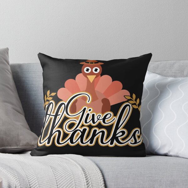 Item preview, Give Thanks Thanksgiving shirt with turkey designed and sold by horstdesigns.