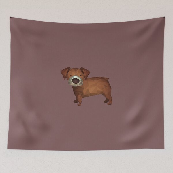 Item preview, Cute dog dog cute polygon design designed and sold by horstdesigns.