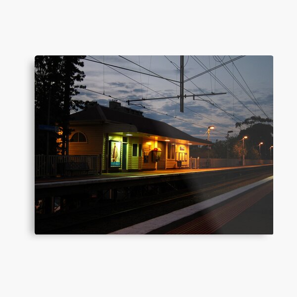 Collingwood Train Station Metal Print