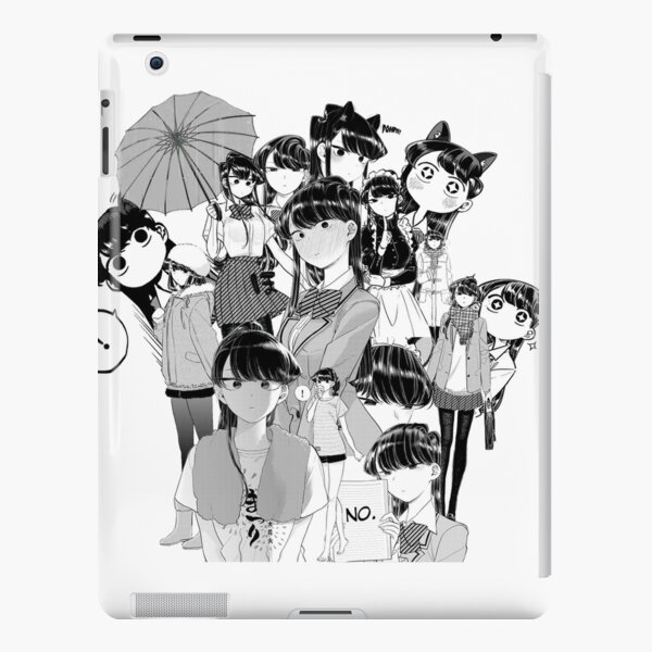 komi san can't communicate manga komi cat blush! iPad Case & Skin for Sale  by mushopea